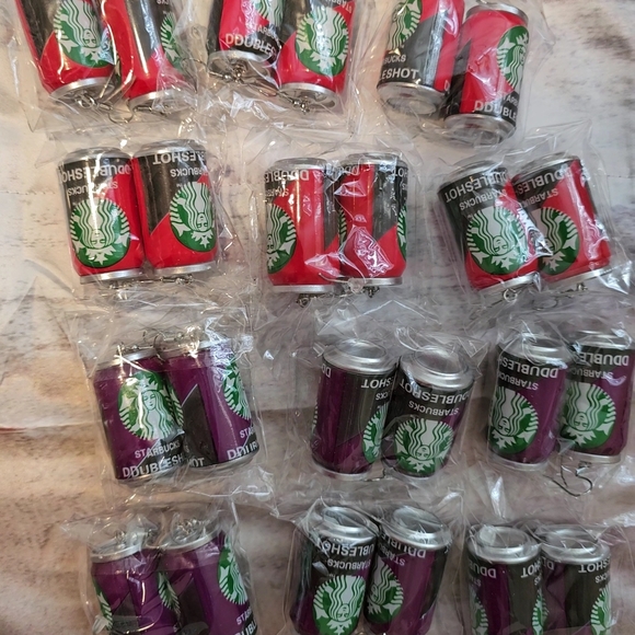 Starbucks Jewelry - Starbucks Espresso Can Earrings Set - LOT